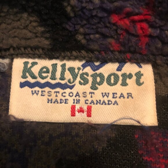 Vintage Kellysport Floral Fleece Jacket – Made in Canada - Picture 9 of 9